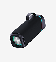 Linktech R125 Premium IPX4 Sertifikalı Işıklı Siyah Bluetooth Hoparlör