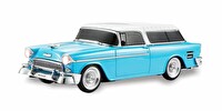 Torima WS-1955 Klasik Araba USB-TF-FM Radyo Mavi Bluetooth Hoparlör