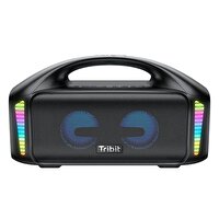 Tribit Stormbox Blast 90W 30 Saat Oynatma Süresi IPX7 Su Geçirmez RGB Taşınabilir TWS Siyah Bluetooth Hoparlör