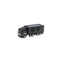 Başkenttekno D45 Güneş Enerjili Bluetooth FM AUX USB Destekli Tır Hoparlör Siyah