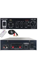 Lastvoice LVX-120 2 x 60 Watt Bluetooth USB-SD 220V / 12V Stereo Amfi