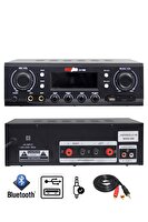 Lastvoice LV-180 2 x 180 W USB MP3 220V Stereo Mikser Amfi