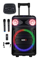 Midex MXR-1300 1300 Watt Bluetooth Kayıt Usb Şarjlı Taşınabilir Mikrofonlu Karaoke Ses Sistemi