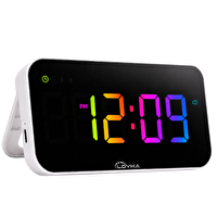 Loyka NEO RGB Renkli Dijital Mini LED Saat