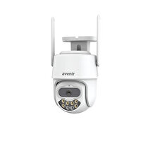 Avenir AV-S305 Gece Görüşlü Ptz 360 Derece Hareketli Wifi Dış Ortam Akıllı Kamera