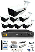 IDS Cepten İzle 500 Dış 8 Kameralı 5mp Sony Lensli 1080p FullHD Güvenlik Kamerası Sistemi DS-7070HD-SET8-500