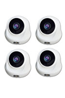 IDS 5mp Lensli 1080p Fullhd AHD Gece Görüşlü İç Mekan Güvenlik Kamerası 4 Adet D-2026HD4
