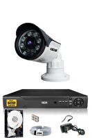 IDS 1 Kameralı 250 Dış Cepten İzle 5mp Sony Lensli 1080p Full HD Güvenlik Kamerası Sistemi DS-2015HD-SET1-250-ARRAY
