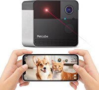 Petcube Play 2 Wi-Fi Lazer Oyuncaklı - Kedi ve Köpek İçin Evcil Hayvan Kamerası