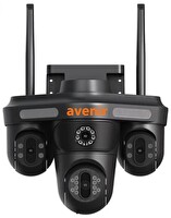 Avenir AV-S344 16MP 4 Kameralı Gece Görüşlü PTZ Wifi Kamera
