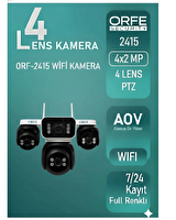 Orfe Security ORF-2415 Bulut Kayıt Özellikli Wifi IP Güvenlik Kamerası