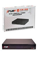 Fury IP 8 Kameralı 1080P Sesli 6 Warm LED Renkli Gece Görüşlü Güvenlik Kamera Sistemi 250GB 1606