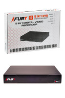 Fury IP 12 Kameralı 1080P Sesli 6 Warm LED Renkli Gece Görüşlü Güvenlik Kamera Sistemi 250GB 1606