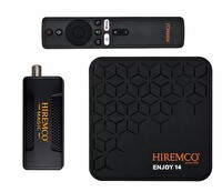 Hiremco Enjoy 14 + Magic USB-A Kurulu Uydu Seti 4K Android Akıllı TV Kutusu