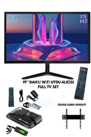 Snrelk SN-HA-MA 19'' 49 Ekran Pro Dahili Hoparlör Dahili Wifi Uydu Alıcısı Hdmı-Vga-Usb-Rca Full Set Tv Monitör