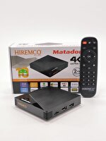 Hiremco Matador 4K Android 10 Ultra HD Android Box