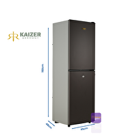Kaizer Germany 240 L Alttan Buzluklu Antrasit 12/24 Volt Buzdolabı