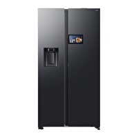 Samsung RS90F64EEFTR Gardırop Tipi No Frost Koyu Inox Buzdolabı