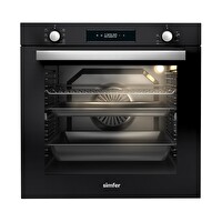 Simfer 7381 XXL Siyah Cam Ankastre Fırın