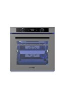 Luxell A-68 SGF3 88 L Platinum Metalik Gri 9+1 Programlı Dijital Ankastre Fırın