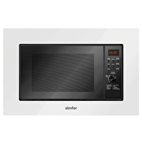 Simfer MD2360 23 LT Beyaz Ankastre Mikrodalga Fırın