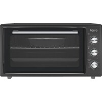 Ferre 45630 45 LT 6 Program Turbo Mini Fırın - Siyah