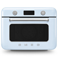 Smeg 50’s Style Pastel Mavi Retro Buharlı Mini Fırın