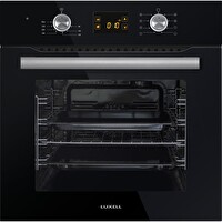 Luxell B66-SF3 DDT 8+1 Program Tubro Dijital Siyah Ankastre Fırın