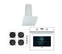 Teka Chef 6 Beyaz Ankastre Set (HAK 625 + HEL LUX 60 4G AI AL L + ATV 60)