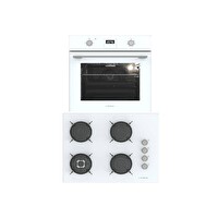 Termikel Beyaz Ankastre Set (BO O64D5C W - BH P7194C W)