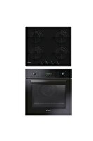 Hoover Canddy 2'li Siyah Cam Turbolu Ankastre Set (CVW6BB-FCP405N/E)