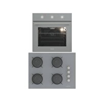Termikel Gri Ankastre Set (BO O6435C A - BH P7144C A)