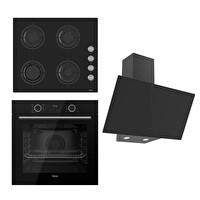 Ferre Fryart Serisi Airfry Pişirme Siyah Ankastre Set (CS205 - XE63CS - D077)