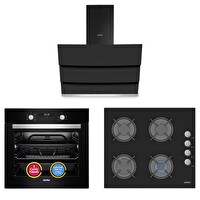Simfer 8 Fonksiyon Dijital Turbo Cam Ankastre Set ( 7327 - 8678 - 3500-N )