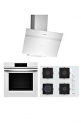 Siemens Ankastre Set Beyaz ( HJ852GYW0T - EO7C2PP30O - LC64KPJ20T )