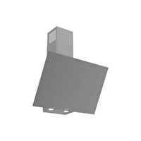 Ferre Silentart Serisi DC D079-SA Sessiz Invertör Motorlu 60 CM Gri Cam Davlumbaz