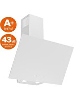 Ferre D078-SA Silentart 60 CM Beyaz Tek Cam Ankastre Davlumbaz