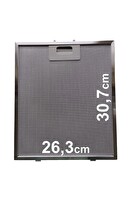 Esty Uyumlu Davlumbaz 26,2X30,5 CM Arka Aralık 12,5CM Aspiratör Filtresi