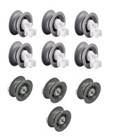 Bosch Siemens 611666 Uyumlu Üst Sepet Tekeri iQ100 iQ300 iQ500 iQ700 Bulaşık Makinesi