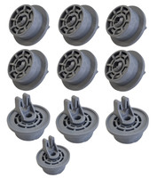 Arçelik-Beko Bulaşık Makinesi Sepet Tekeri Yeni Tip Gri Büyük 1885900600(10 Adet) ÇAP:4 CM