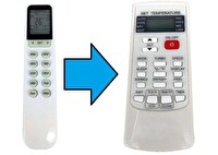 Tayfun Model YKR-N 301E Uyumlu Klima Kumandası