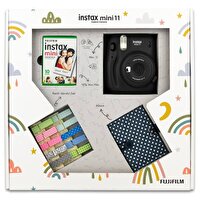 Fujifilm Instax Mini 11 Akordiyon Albüm ve Mandallı Siyah Box