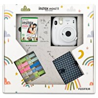 Fujifilm Instax Mini 11 Akordiyon Albüm ve Mandallı Beyaz Box