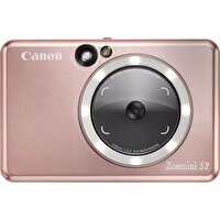 Canon Zoemini S2 Bluetooth Pembe Şipşak Fotoğraf Makinesi (Canon Eurasia Garantili)