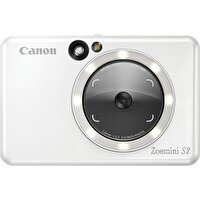 Canon Zoemini S2 İnci Beyaz Şipşak Fotoğraf Makinesi (Canon Eurasia Garantili)