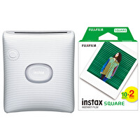 Fujifilm Instax SQ Link Beyaz Ex D Akıllı Telefon Yazıcısı Ve 20'li Film