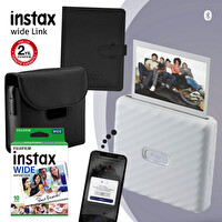 Fujifilm Instax Wide Link Beyaz Akıllı Telefon Yazıcısı ve Hediye Seti 2