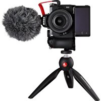 Nikon Z50 + 16-50mm Vlogger Kit Aynasız Fotoğraf Makinesi (Nikon Karacasulu Garantili)