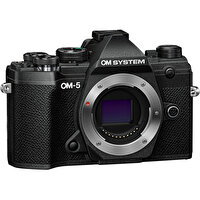 Olympus OM System OM-5 Gövde Siyah Aynasız Fotoğraf Makinesi