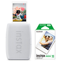 Fujifilm Instax Mini Link 3 Beyaz Akıllı Telefon Yazıcısı ve 10'lu Mini Film